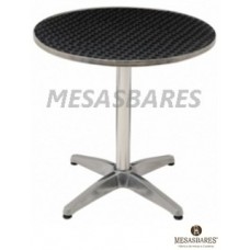 Mesa Tampo Redondo 60 cm Inox - Cod: 1584